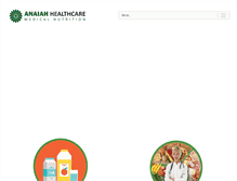 Tablet Screenshot of anaiahhealthcare.com